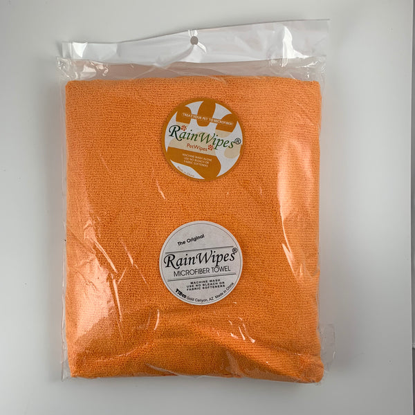 10618 RainWipes PetWipes 48'' x 36'' Orange (Microfiber) Individual