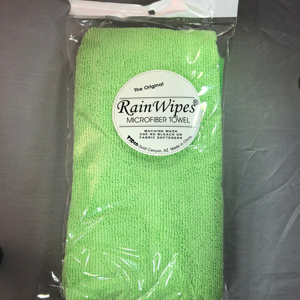 20410 Microfiber Cleaning Cloth 24" x 16" Green (100/Case)