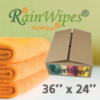 20614 RainWipes PetWipes 36'' x 24'' Orange (50/Case)