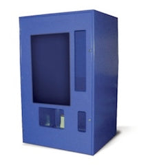 90100 Mega-Vendor Enclosure Powder Coat Blue