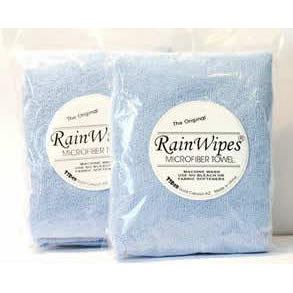 10380 RainWipes Microfiber Towel 12'' x 12'' Blue Individual